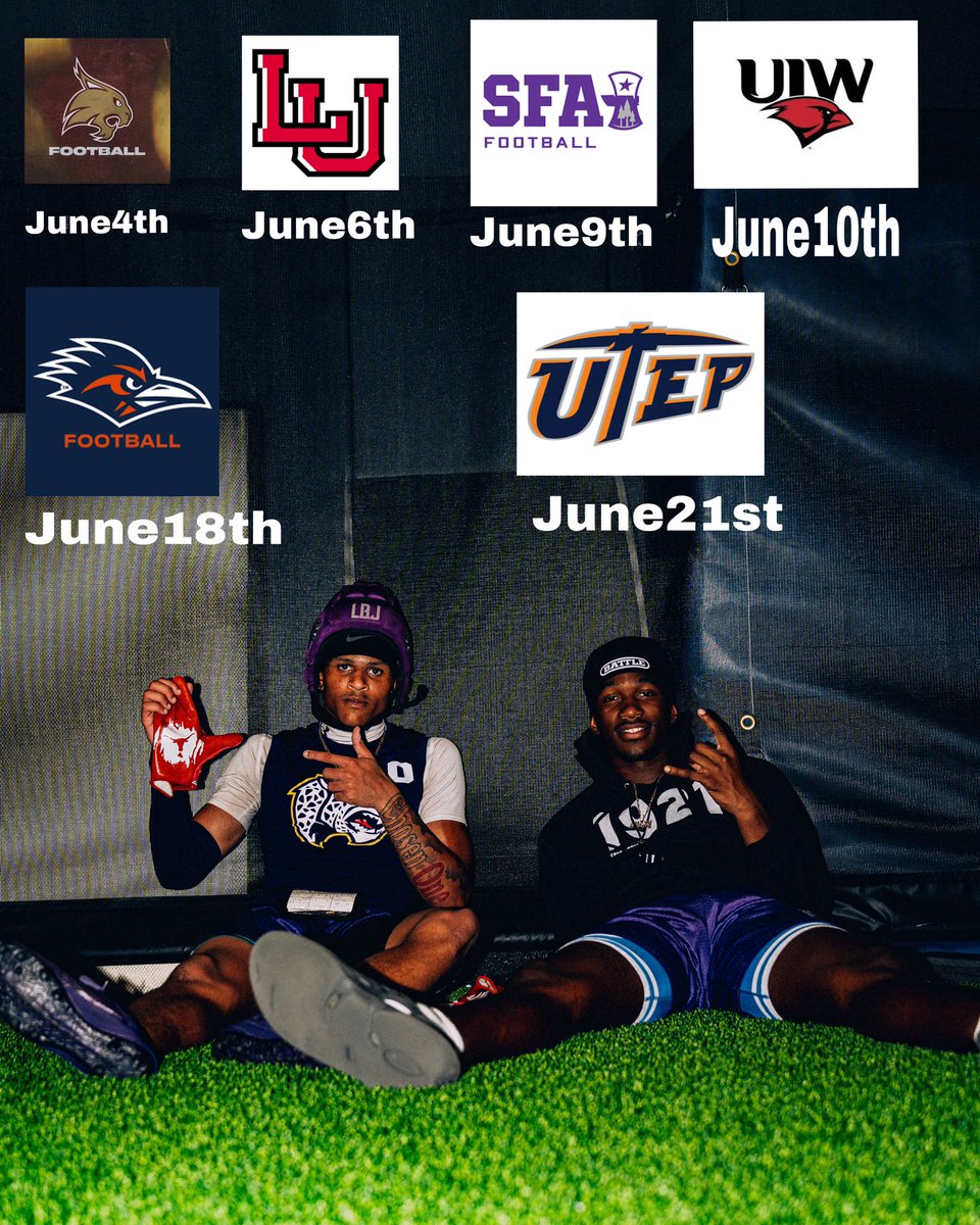 Javarlyn Smith 2026 WR (@javarlyn) on Twitter photo Some Camps I’ll be at coming up. Ready to showcase my skills and EARN an opportunity at the next level ! <a href="/Coach_RMcCarthy/">Ryan McCarthy</a> <a href="/RyanOKeefe23/">Ryan O’Keefe</a> <a href="/CoachJP3/">Joe Price III</a> <a href="/CoachTimYoder/">Tim Yoder</a> <a href="/coachwhiteDP/">DontPanic™♚</a> <a href="/Coach_Mitch2/">Semaj Mitchell</a> <a href="/CoachCamMckeon/">Coach McKeon</a> <a href="/CoachMart1nez/">Coach Randy Martinez</a> <a href="/coachwhiteDP/">DontPanic™♚</a> <a href="/joe_rauls/">Joe Rauls</a> <a href="/IAMRODG/">Roderick Green, M.Ed</a> <a href="/Al_Rother/">Alfred Bradford</a> Some Camps I’ll be at coming up. Ready to showcase my skills and EARN an opportunity at the next level ! <a href="/Coach_RMcCarthy/">Ryan McCarthy</a> <a href="/RyanOKeefe23/">Ryan O’Keefe</a> <a href="/CoachJP3/">Joe Price III</a> <a href="/CoachTimYoder/">Tim Yoder</a> <a href="/coachwhiteDP/">DontPanic™♚</a> <a href="/Coach_Mitch2/">Semaj Mitchell</a> <a href="/CoachCamMckeon/">Coach McKeon</a> <a href="/CoachMart1nez/">Coach Randy Martinez</a> <a href="/coachwhiteDP/">DontPanic™♚</a> <a href="/joe_rauls/">Joe Rauls</a> <a href="/IAMRODG/">Roderick Green, M.Ed</a> <a href="/Al_Rother/">Alfred Bradford</a>