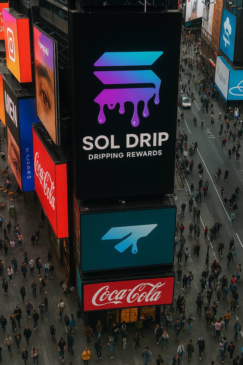 CryptoBird_NL's tweet photo. Flex? 

No, we $DRIP

🚨 $DRIP — The New Big Thing in SOLANA Rewards! 💧

Earn passive $SOL rewards just by holding. Fast, clean, and built on Solana. Don't miss the next breakout gem. 💥

 • Golden badge by RevShare
 • LP is burnt — no rugs
 • Dev wallet keeps growing — all for our holders
 • Based team with a mission

🔸 CA: w131jbryFvFEmtqmZvx42Meiuc4Drmu3nodTdVgkREV
🔸 Telegram: https://t.co/cwwpa01OpL
🔸 X (Twitter): https://t.co/vxmesnC68k

💧 Drip or get left dry.
