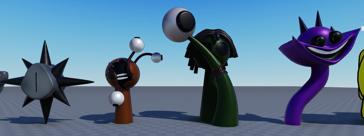 Angelo_RM_'s tweet image. 🎮👽Comisión N°18: Modelo 3D de Sprunkis personalizado | Commission N°18: Custom 3D Sprunkis Model👽🎮
Discord ID for comms: Peruanazo 
#RobloxDev #RobloxModeler #Modeler #Dev #Sprunkis #Sprunkies #3D #B3D #b3d #substancepainter