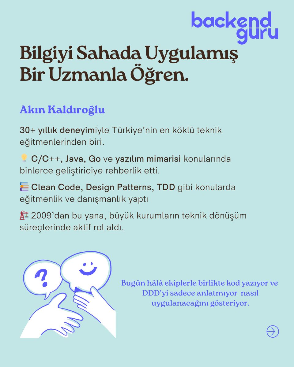 ⚠️ Teknik Gelişiminin Durduğunu Düşünüyorsan, DDD ile Yeni Bir Perspektif Kazanma Zamanı Gelmiştir.🚨Daha fazla erteleme! 👇İlgili Linkler Yorumda!👇

😨 Kod yazmakla meşgulsün, ama geliştiğini hissetmiyorsun.
Sanki bir yerlerde takılı kaldın…
🧐 İşte bu noktada, sistemi
