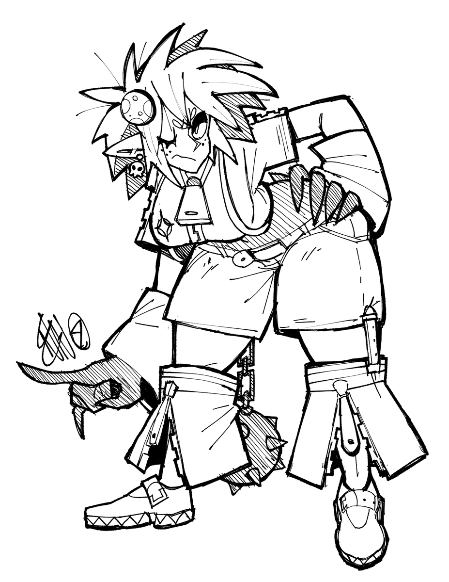 VeryCansado's tweet photo. Lineart Commission Finished https://t.co/uYNLUQ05EF