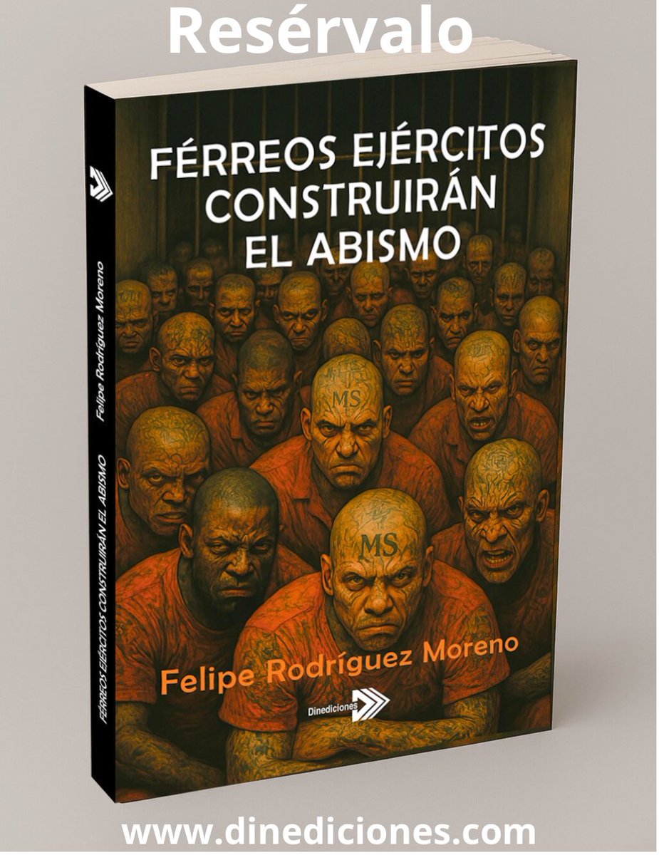 Dinediciones (@dinediciones) on Twitter photo Esta ópera prima en clave narrativa de <a href="/FRM87/">Felipe Rodríguez Moreno</a> podría resumirse con una sola palabra: brutal.
<a href="/oscarvelad/">oscar vela</a>
Disponible en el mes de junio.
dinediciones.com/ferreos-ejerci… Esta ópera prima en clave narrativa de <a href="/FRM87/">Felipe Rodríguez Moreno</a> podría resumirse con una sola palabra: brutal.
<a href="/oscarvelad/">oscar vela</a>
Disponible en el mes de junio.
dinediciones.com/ferreos-ejerci…