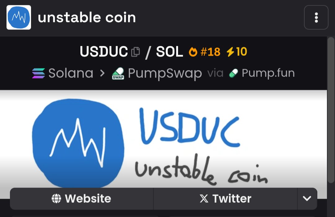 m1k3sol's tweet photo. The community keeps boosting this 🚀🔥💰 $USDUC 

CB9dDufT3ZuQXqqSfa1c5kY935TEreyBw9XJXxHKpump https://t.co/31kqr5nNGX
