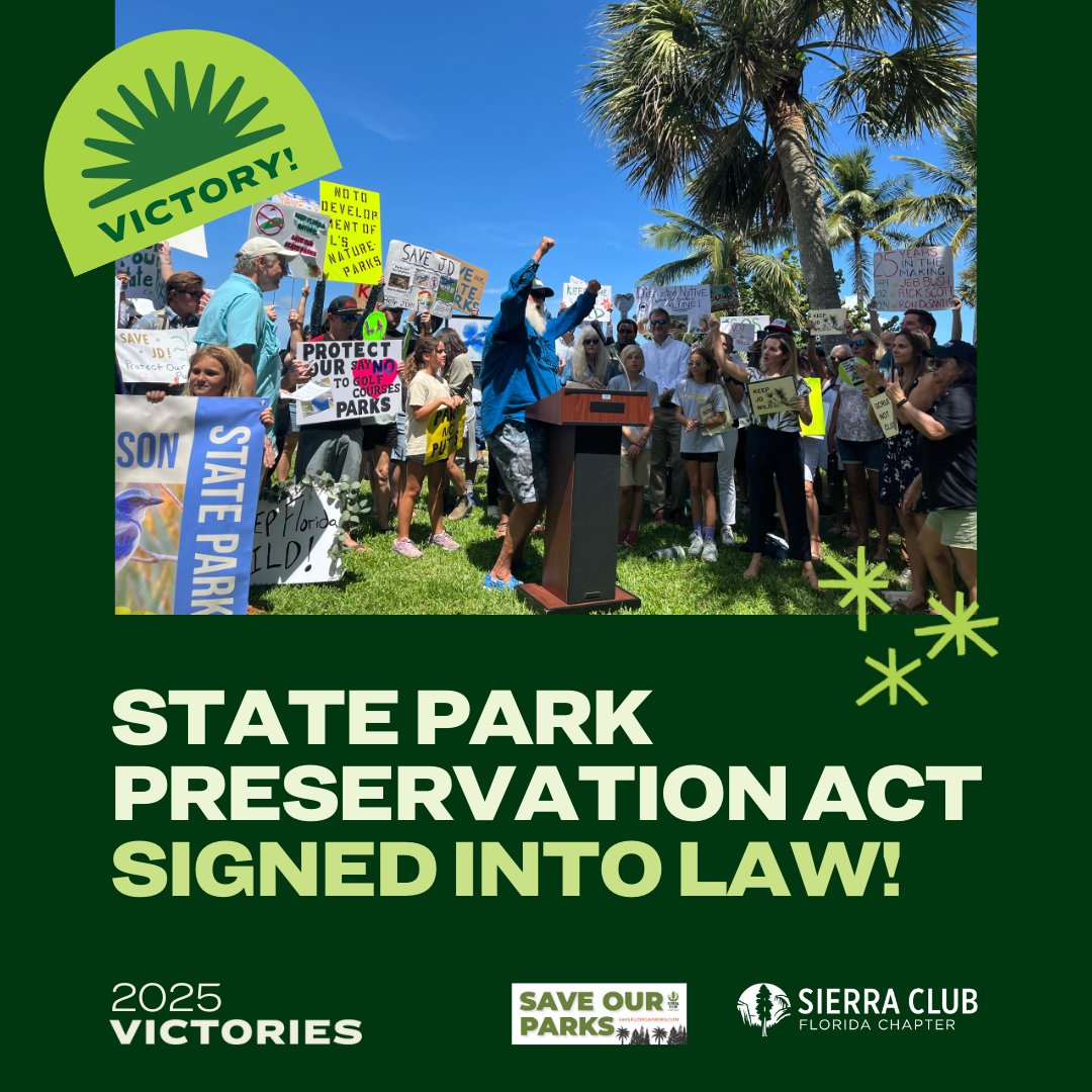 BREAKING NEWS: We saved our parks! 🎉🎉 🎉

What began as the so-called “Great Outdoors Initiative” to develop our parks has ended in a landmark law ensuring they are protected forever. This achievement is nothing short of historic, and would not have been possible without YOU.