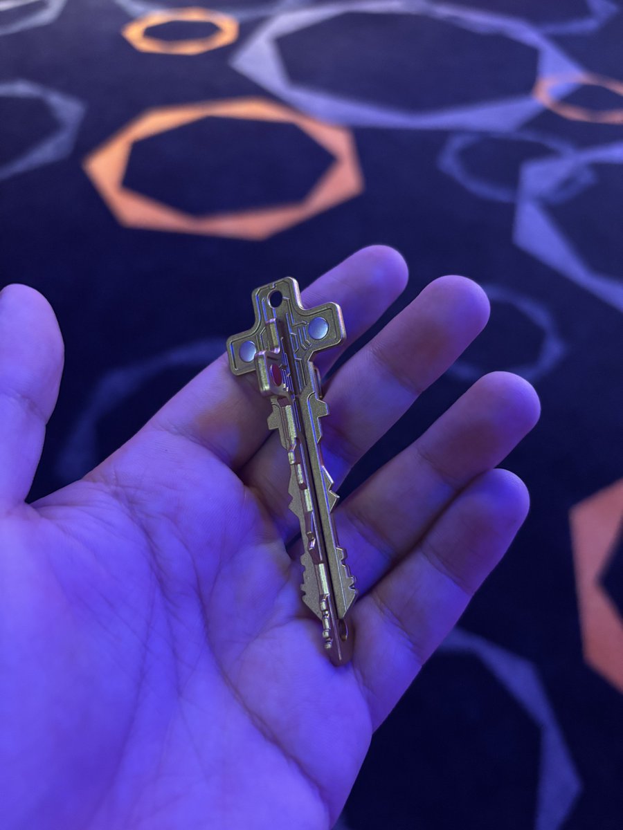 BEWARE: i now wield the cruciform key. i alone will stop that reality-warping digital parasite, the Entity