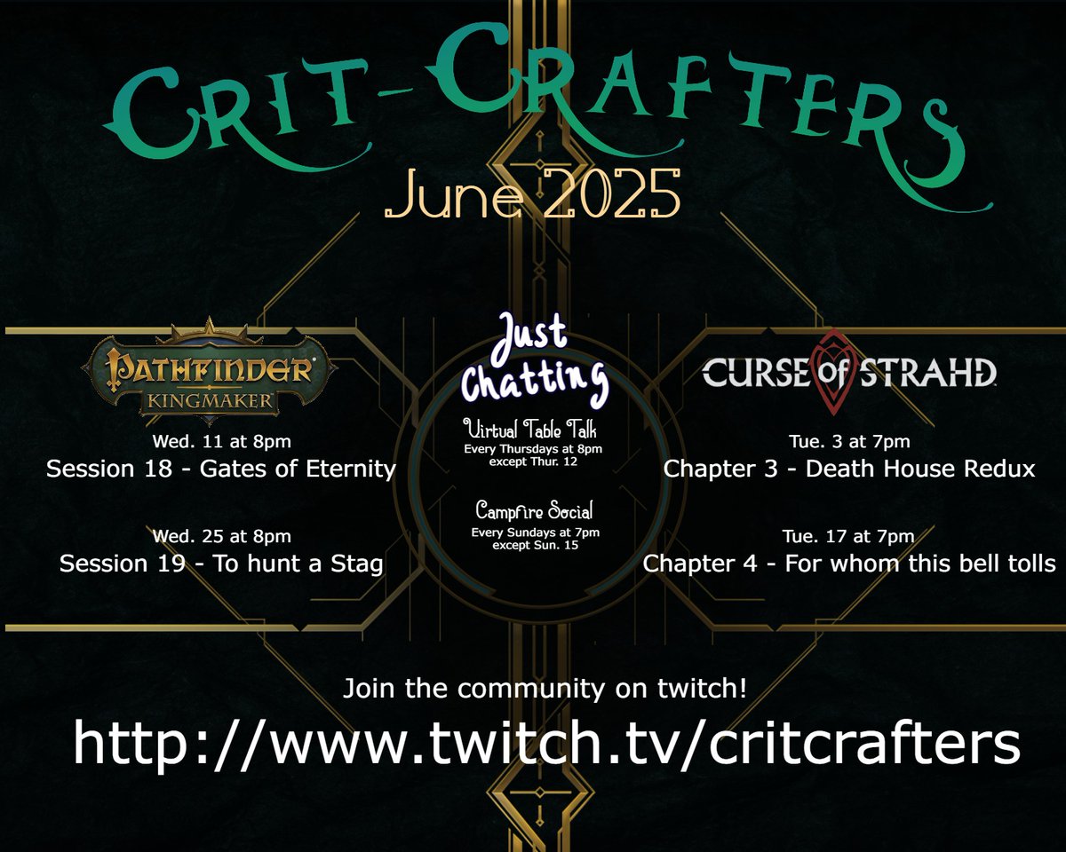 Crit Crafters tweet media