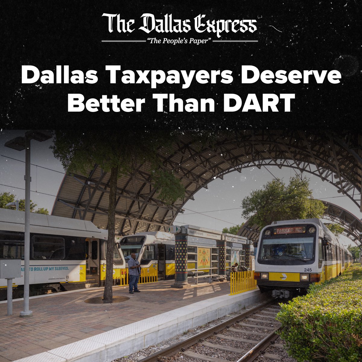 MontyBennett's tweet image. DART’s decades-long failure is clear: $3.8 billion in debt and hundreds of millions drained from taxpayers each year.
Less than 2% of Dallas residents use it. We'd lose less money buying every current DART rider a Toyota Corolla.
Dallas residents deserve smarter use of funds…