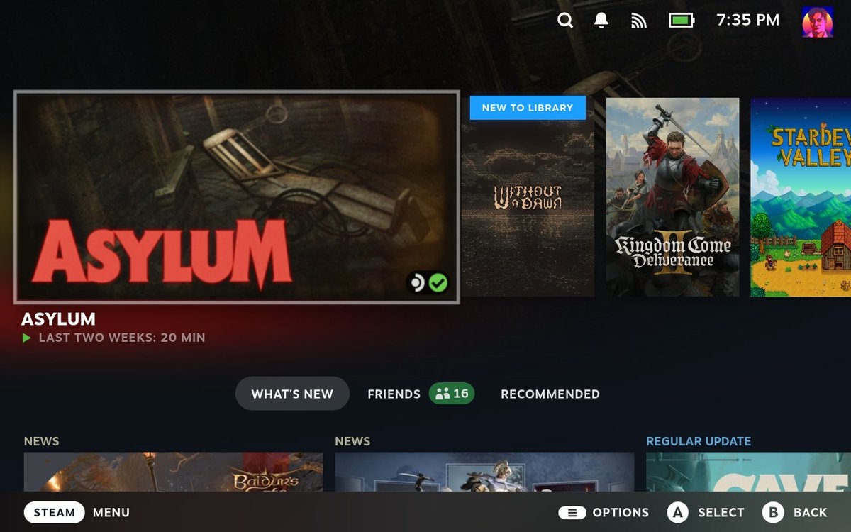 ASYLUM is finally Steam Deck Verified! ✅✨

That's right, you can now take the unrelenting horror everywhere with you. Check it out on Steam: lockme.in ⛓️