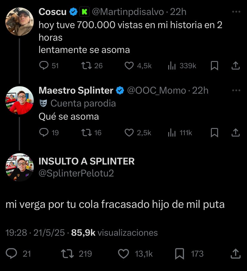 COMO COJO LPM MAESTRO SOLTAME LA CHOTA !!!