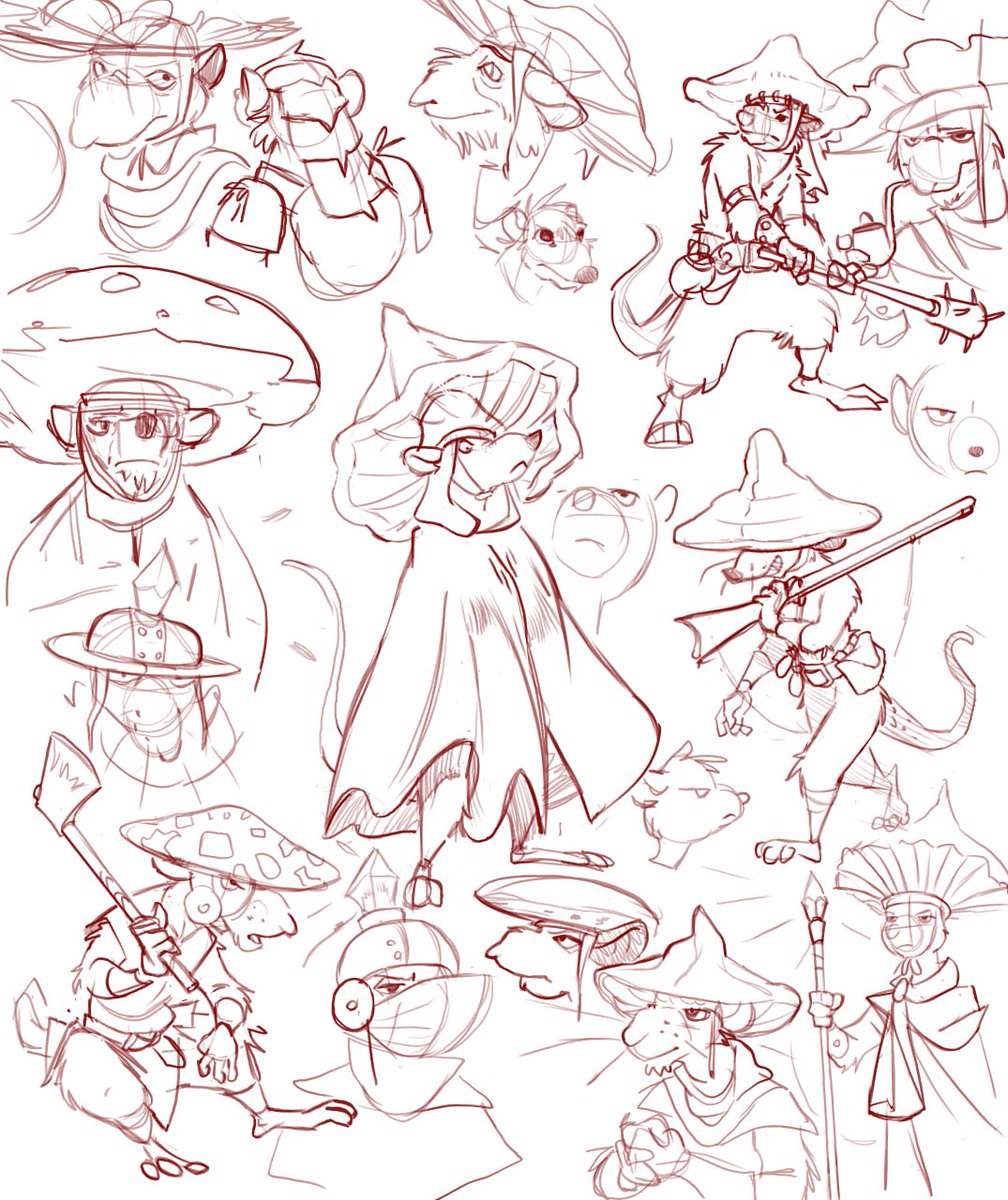 sneakygnida's tweet image. cave rats