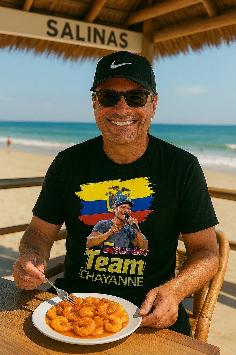 chayannerasenec's tweet photo. @CHAYANNEMUSIC Para irnos a comer camarones a Salinas 🦐  #Ecuador @chayanneteam_ec https://t.co/Opd2huWdT5