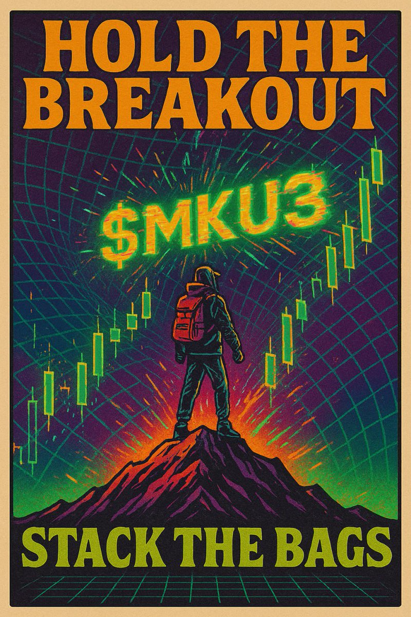 The next best meme has landed at our feet... #MKU3 

Wanna run up a bag so fat that it creates conspiracy theories as of to how we did it? Get in... I'll show you how.

CA:
4YseUQ1UrfQeKP6QsqKFTeHpTsCYBi4FE3ddzPAupump