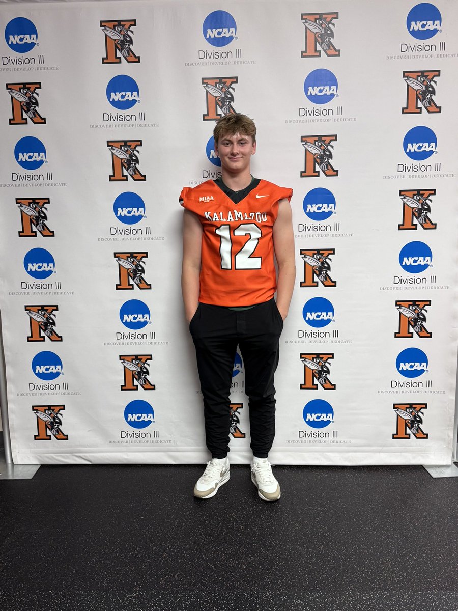 DrewLynn_12's tweet image. Thank you @KzooFootball for the great visit today! I had a great time seeing the campus and facilities! Thanks to the players and staff there too! @CoachCWhitehead @CoachZorboKZOO