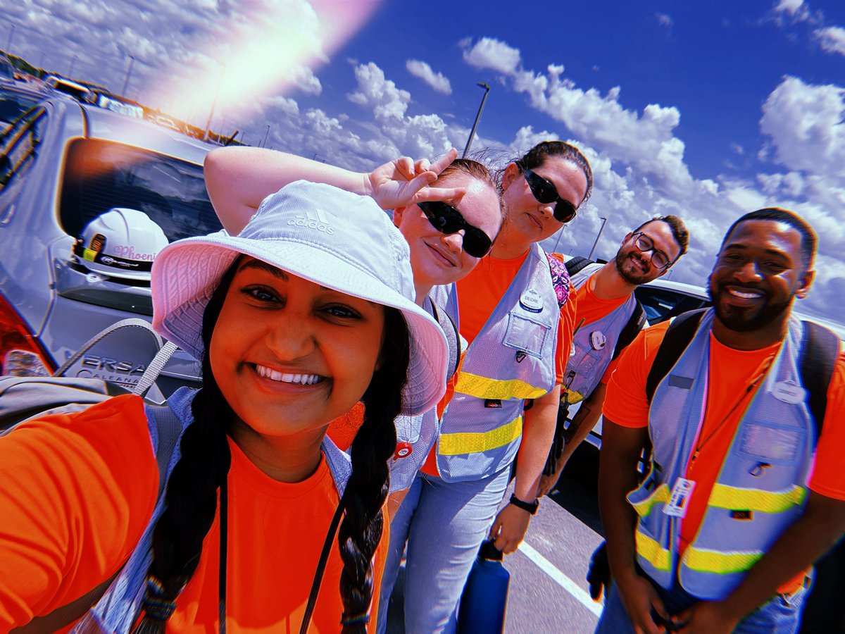 5/22/2025: The opening date for Universal’s Epic Universe. The first five Attractions Operations Team Members/Captains on site, now and then. We did that.