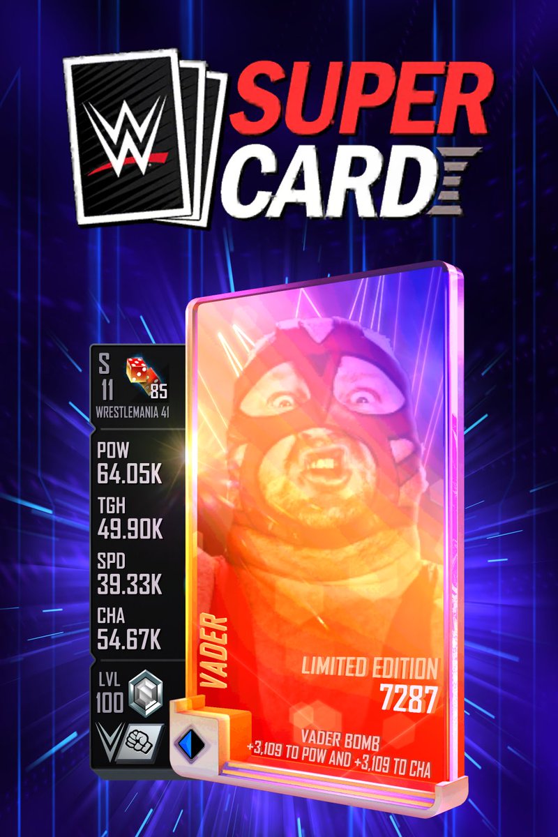 bigmommad90's tweet photo. Check out my Superstar in WWE SuperCard! https://t.co/934qIpofll @wwesupercard #wwesupercard https://t.co/2H1qYIs0CI