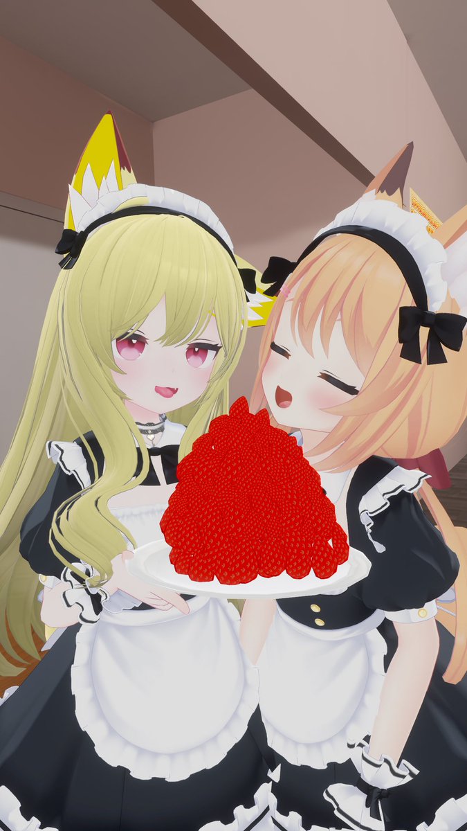 誰も見てないしこっそりつまみ食いしちゃおーっと
#おはすいーと