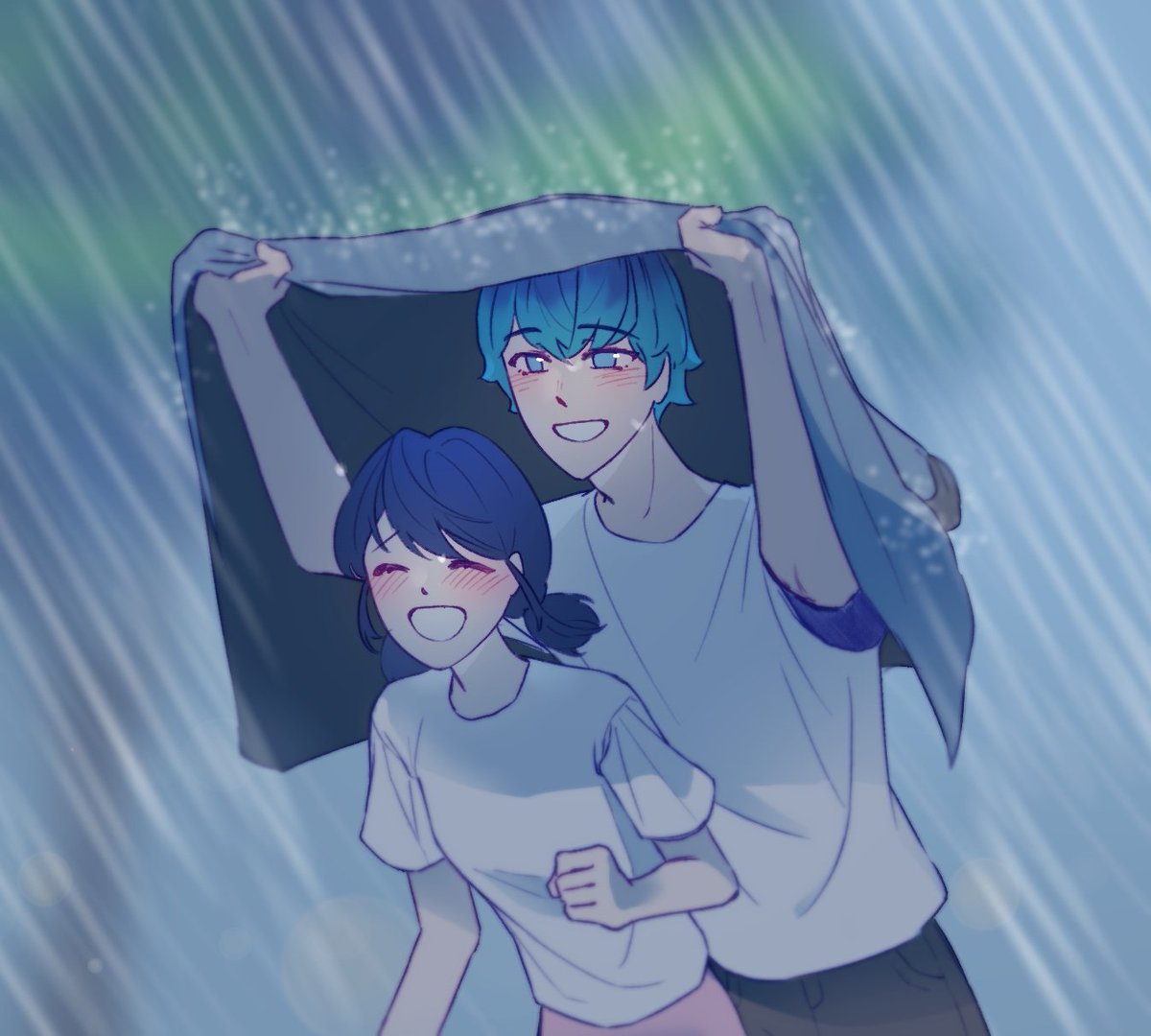 곧있음 장마라던대

#lukanette
#루카마리