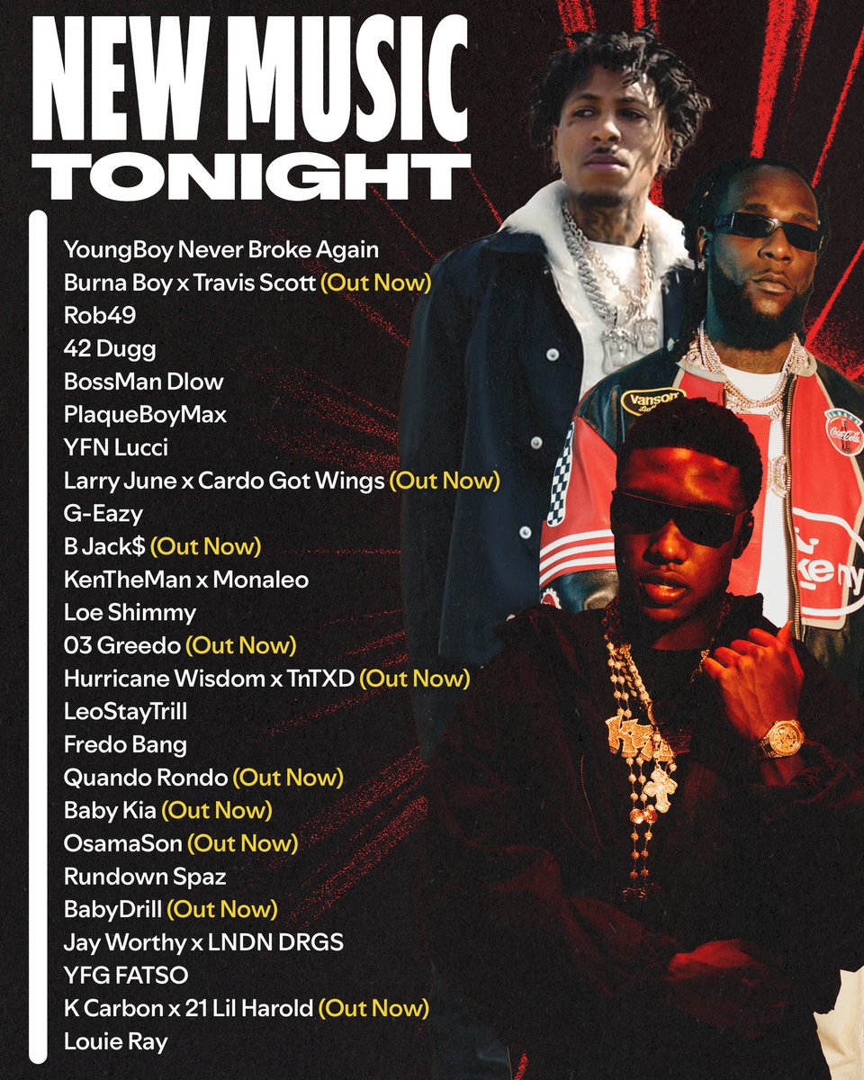 Who you listening to tonight?