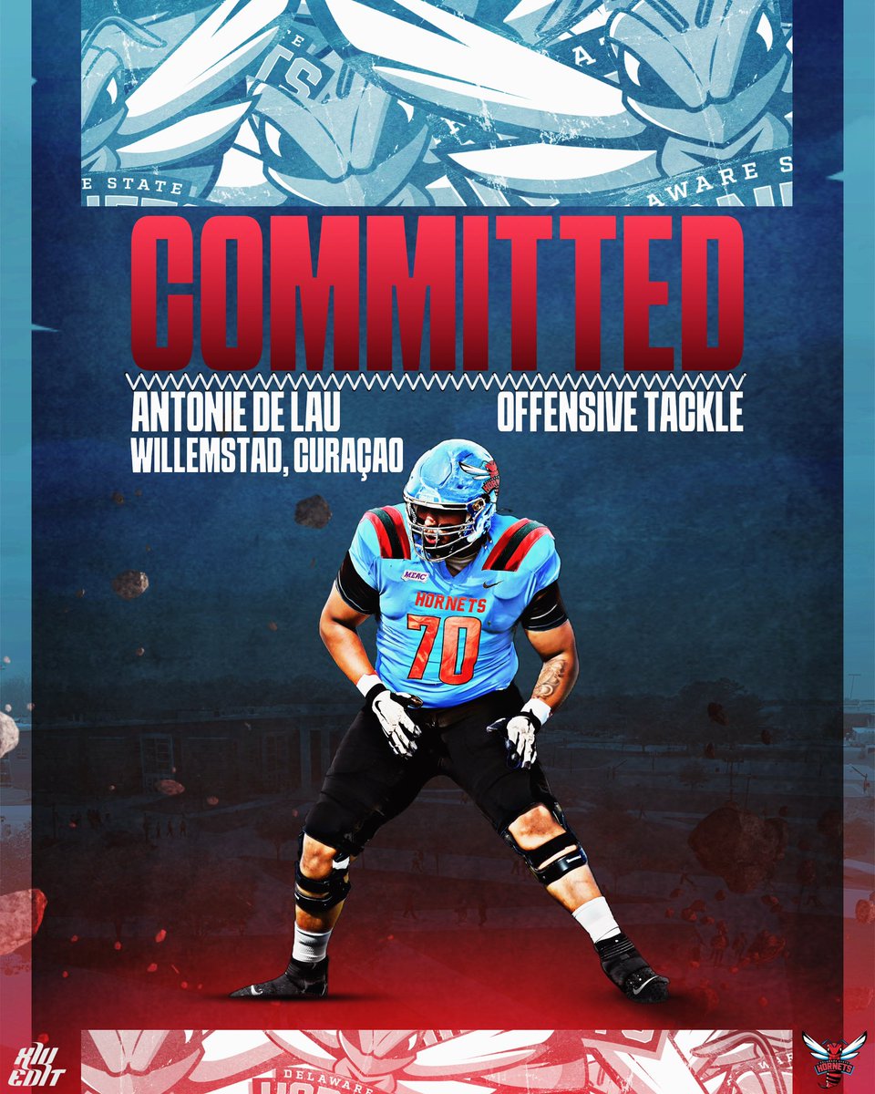 ANTONIE DE LAU (@antoniedelau) on Twitter photo 110% COMMITTED
ALL GLORY TO GOD!
LETS MAKE HISTORY‼️
Thank you to all my coaches at <a href="/cocfb/">Cougars Football</a> for developing me for the next level!
Next stop D1!!!
<a href="/DeSeanJackson10/">Desean Jackson</a> <a href="/DelawareStateFB/">Delaware State Football</a> <a href="/JUCOFFrenzy/">JUCO Football Frenzy</a> 110% COMMITTED
ALL GLORY TO GOD!
LETS MAKE HISTORY‼️
Thank you to all my coaches at <a href="/cocfb/">Cougars Football</a> for developing me for the next level!
Next stop D1!!!
<a href="/DeSeanJackson10/">Desean Jackson</a> <a href="/DelawareStateFB/">Delaware State Football</a> <a href="/JUCOFFrenzy/">JUCO Football Frenzy</a>