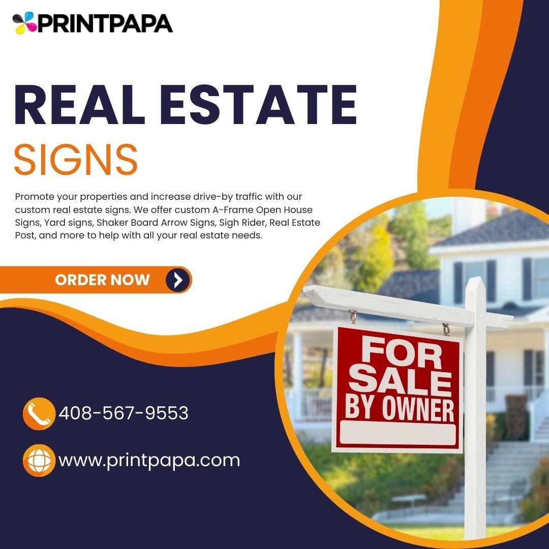 printpapa's tweet image. Boost your real estate visibility with high-quality signs. Durable, weatherproof, and fully customizable—perfect for open houses, listings, and promotions.

visit: bit.ly/3kLdLnd

#RealEstateSigns #AFrame #YardSign #Frame