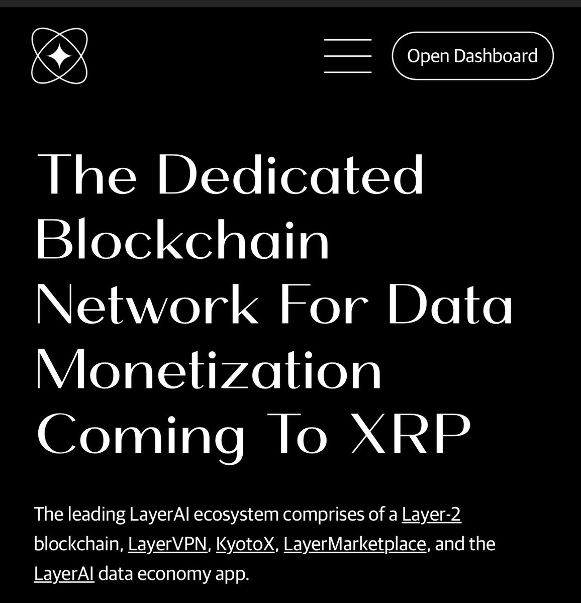 summersoluteX's tweet photo. @LayerAIorg #XRP #monetization https://t.co/unA9wBVOWv