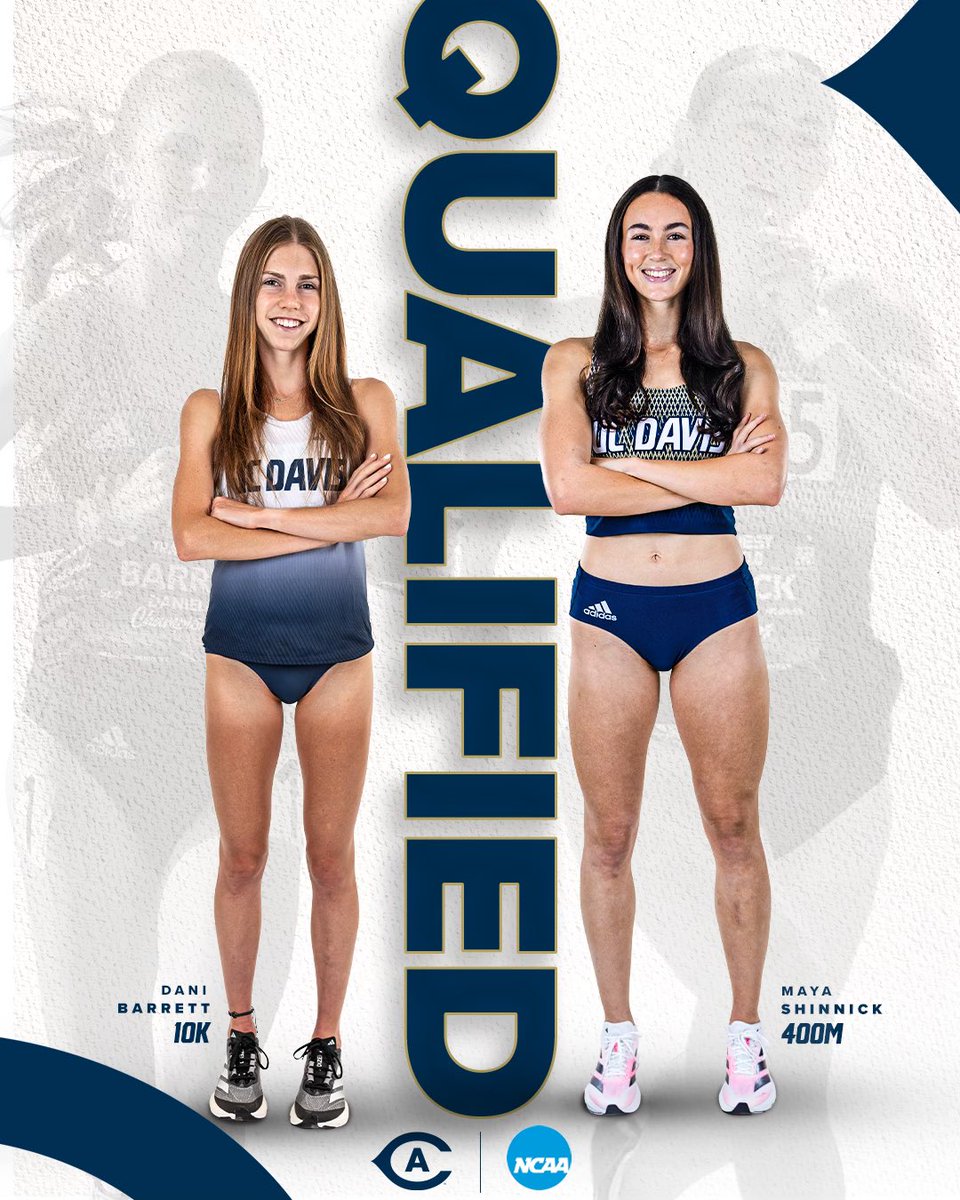 𝗡𝗼𝘁 𝗱𝗼𝗻𝗲 𝘆𝗲𝘁🔥

Catch these two track stars at the NCAA West Preliminary round next week, starting on May 28th! 😎

#GoAgs