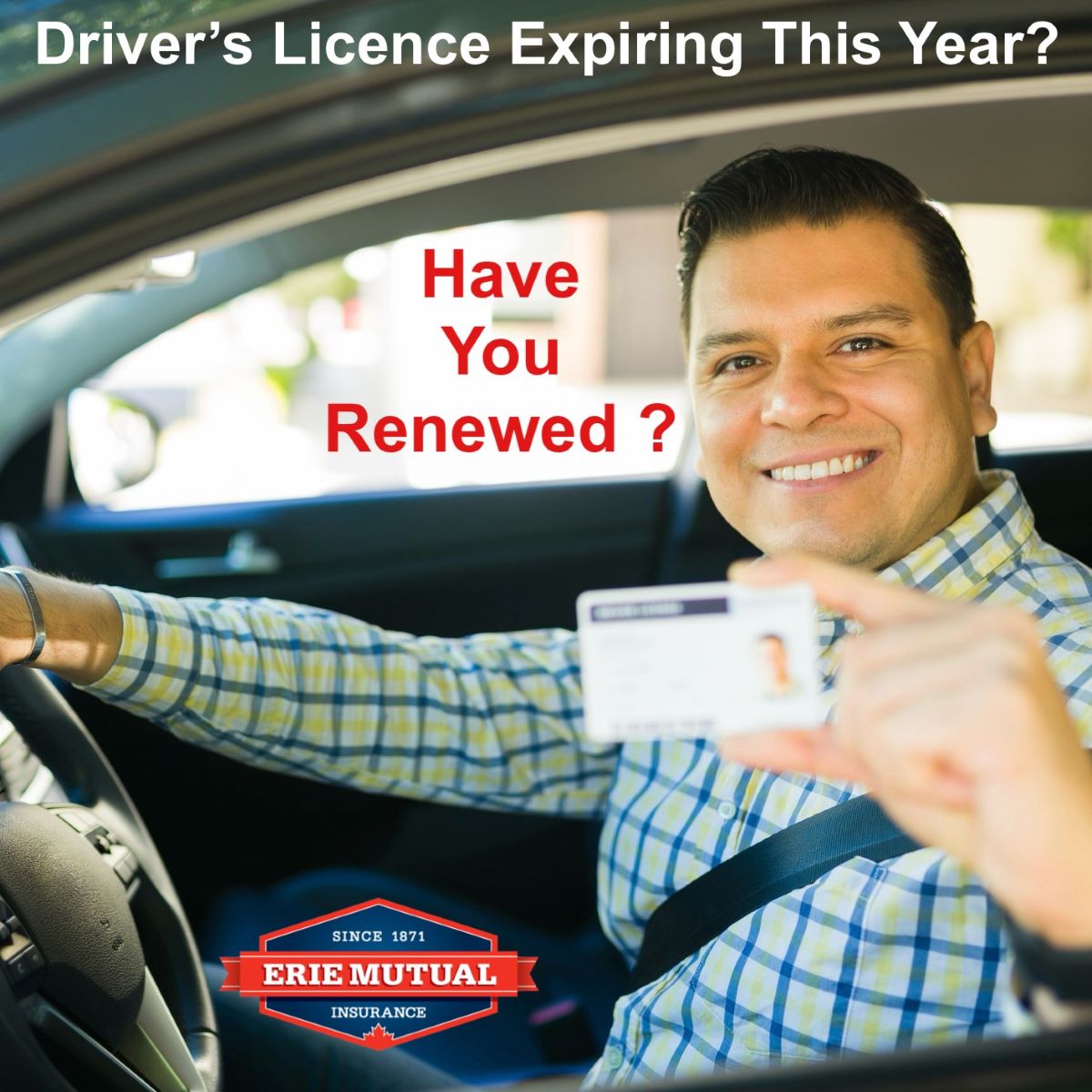 Have you checked your driver's licence lately?

If your driver's licence expires this year, you can renew as early as 180 days before the expiry. Service Ontario offers a "reminder" service that is free to sign up for at   loom.ly/dFDX4PM

#autoinsurance #driverslicence