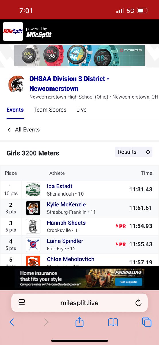 One more: Hannah Sheets sets a new PR and SCHOOL RECORD

<a href="/CrooksvilleSpo1/">Crooksville@Sports</a>