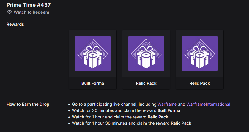 xCustomGraphix's tweet photo. hey @PlayWarframe @rebbford @moitoi are the @Twitch drops bugged again? been watching for 1hr 10mins and the drops are not progressing atall :( https://t.co/pAKqvptpMY