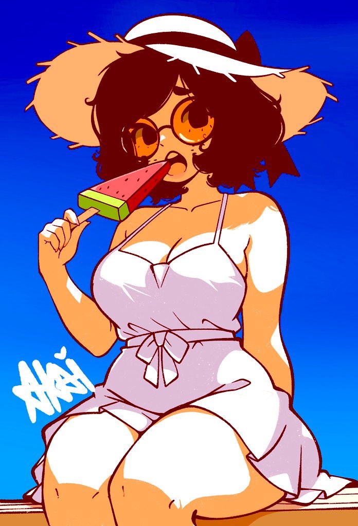 Decafemilk's tweet image. It cost 0.00 to support an 1,000 year old artist 🫶