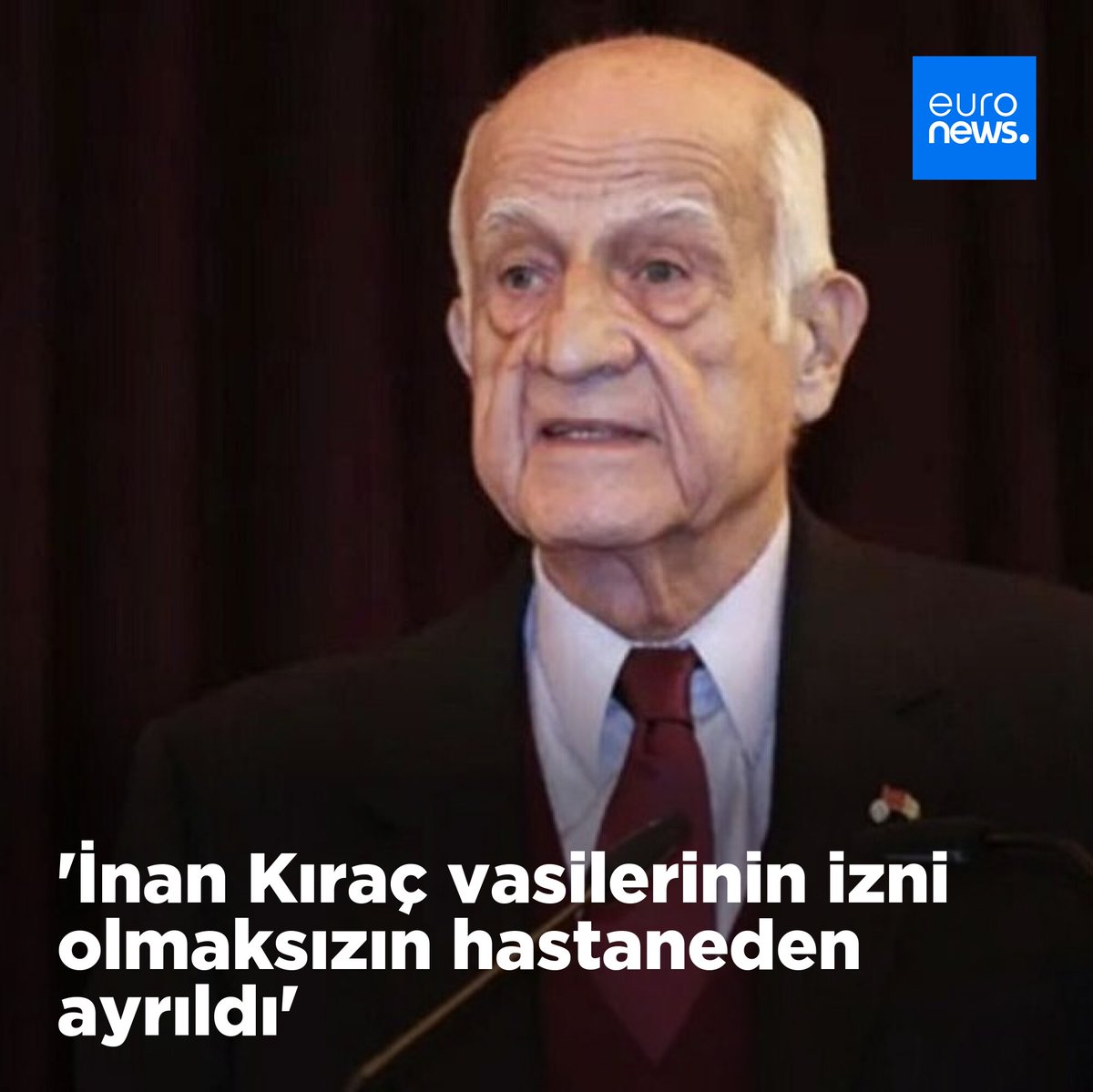 euronews_tr's tweet photo. Gün içinde Kıraç'ın tedavi gördüğü hastaneden 'kaçırıldığı' iddia edilmişti.
➡️ https://t.co/868MtzTibq https://t.co/lt5BxdXMQi