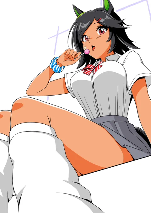 ギャルゾー②なんか水泳部が似合いそうよね。 
