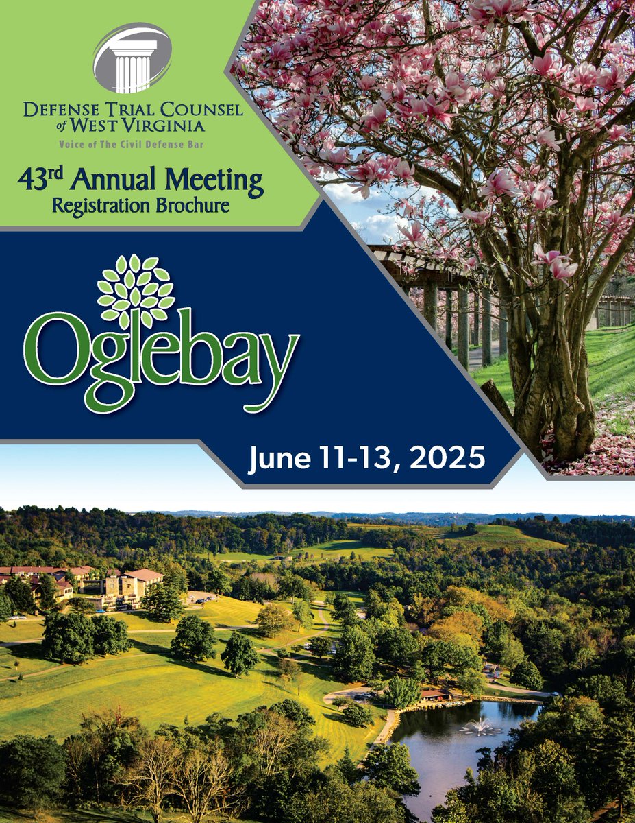 Join us at the #DTCWVAnnualMeeting for in-person connections! For Oglebay Hotel bookings, call directly 304-243-4000 for #DTCWV block or email Peggy at pschultz@dtcwv.org. Don't forget to book your West Spa appts for group discounts! ♨️

Register Online: register.dtcwv.org