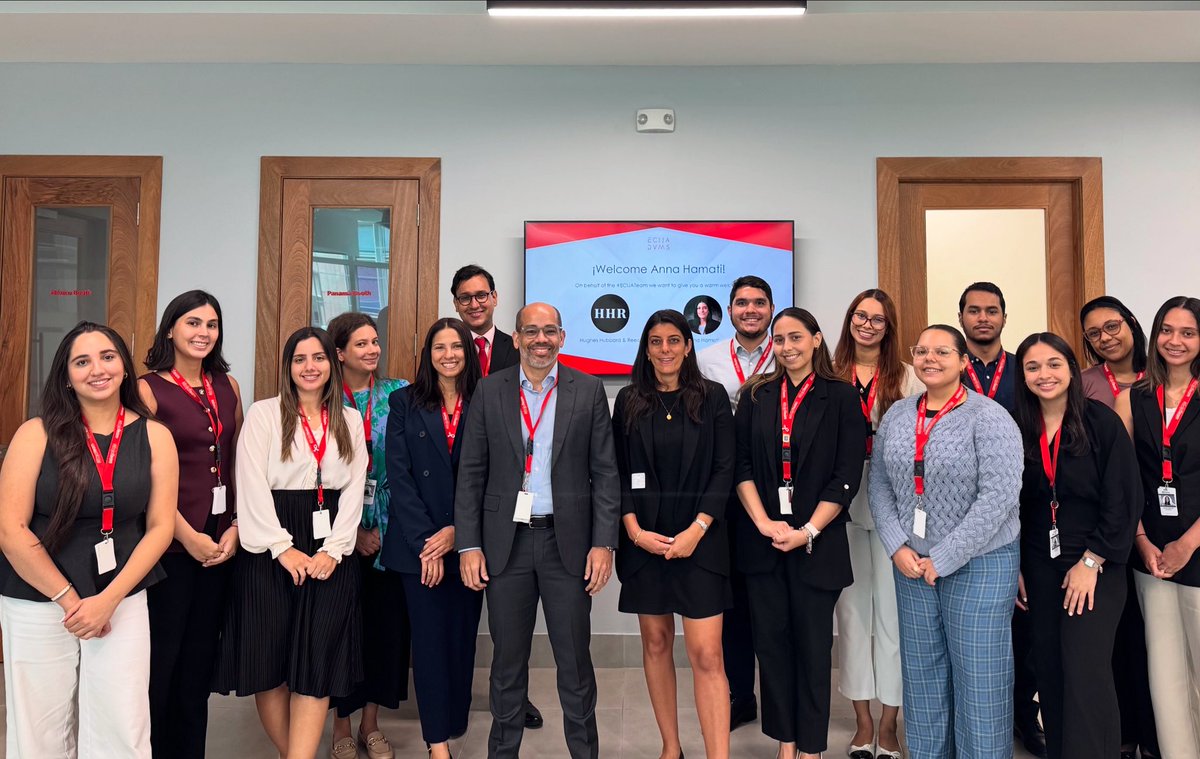 En el día de hoy tuvimos el muy grato placer de recibir en nuestra oficina a Anna Hamati, Counsel basada en Washington, DC de Hughes Hubbard &amp; Reed LLP.  La Licda. Hamati realizó una presentación titulada “US Sanctions across Industries” #ecijateam
