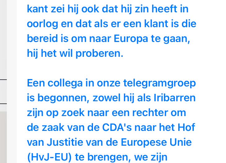 jsshgnt's tweet photo. #Triodos @triodos_bank #SCTB @betlem @HRiFEU 

#Rijpkema gaat zijn biezen pakken, maar #Zuidam kan ze vast uitpakken.
De ‘hij’ in bijgaand citaat is Serrano, een Spaanse advocaat die veel zaken won voor de #certificaathouders
Samen met Iribarren zijn ze bereid de lange weg te gaan.

Ook in Duitsland is nog een handvol doordouwers bezig niet op te geven.

https://t.co/6pXbrlBg9c

Met het Belgische #Trioforum en Nederlandse #TriodosTragedie hebben standvastige #certificaathouders nog steeds een 4-voudig perspectief 💪
Qua aantal zijn ze dissidenten geworden, die naar #euronext zijn verbannen.
Ik ken geen dissident die snel opgaf….