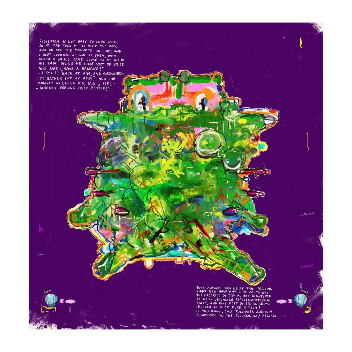 Jens_Joneleit's tweet image. #NewDrop #SingleEdition #NFTartwork on @Objktcom #JensJoneleit #FruitsAndVegetablesSeries
#KIWI - prints as large as 
74&quot; by 70&quot; (188 cm x 180 cm)
#Discover &amp;amp; #Collect here:

objkt.com/tokens/KT18har…

#ArtCollector #ArtBuyer #OriginalArt #ComtemporaryArt