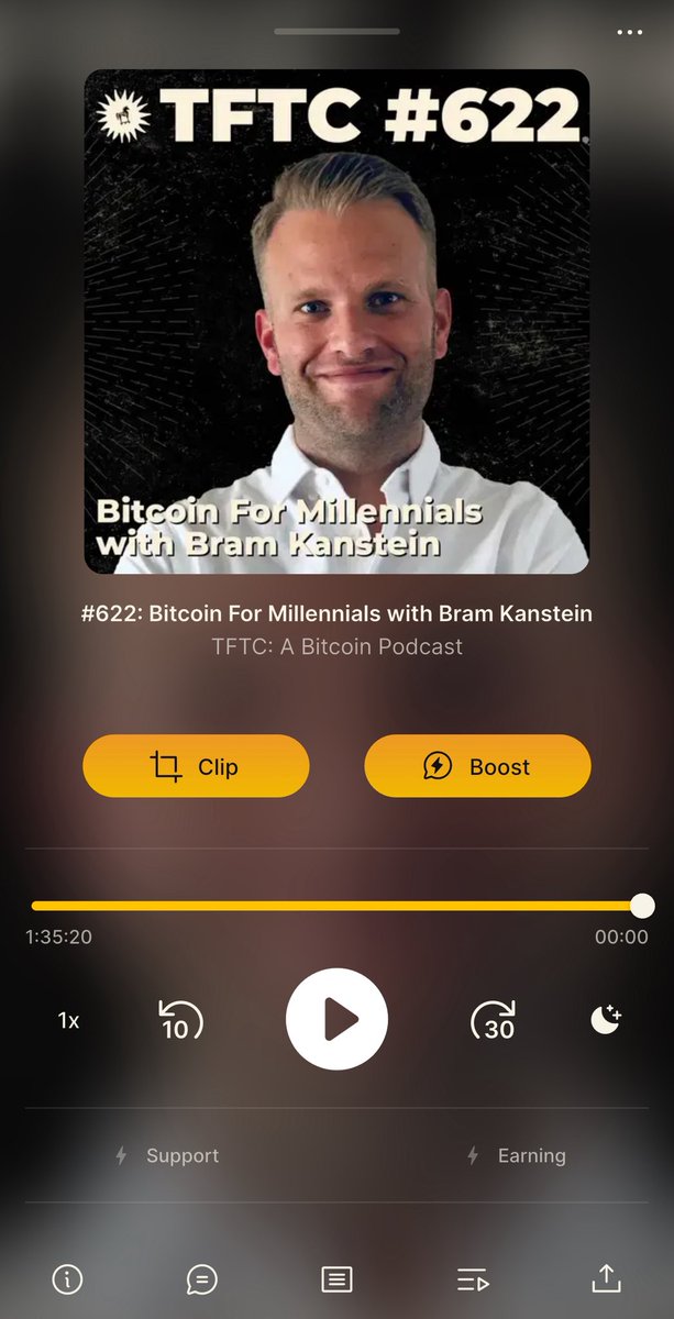 BTCHereNow's tweet photo. 🧠 We Need More Jams Like This!!! A truly engaging and thought provoking Pod with @bramk &amp; @MartyBent on @TFTC21 . My perception of where my young Son will be in a decade on the verge of entering college…is forever altered!!!  #Bitcoin https://t.co/0NBUL2YX8V