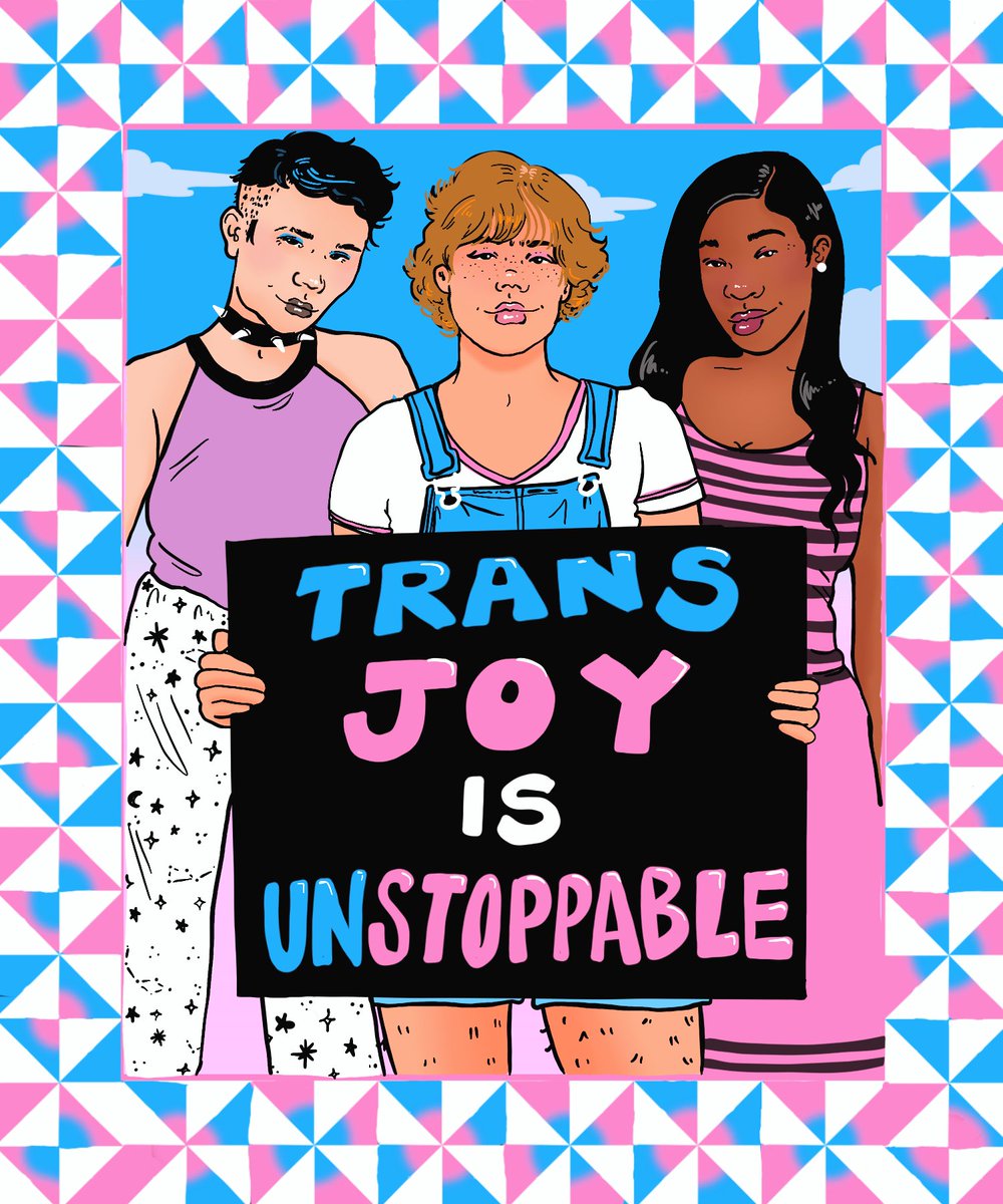 🧵Trans people deserve the freedom to be themselves. While our rights are under attack, one thing will never change: trans joy is unstoppable.