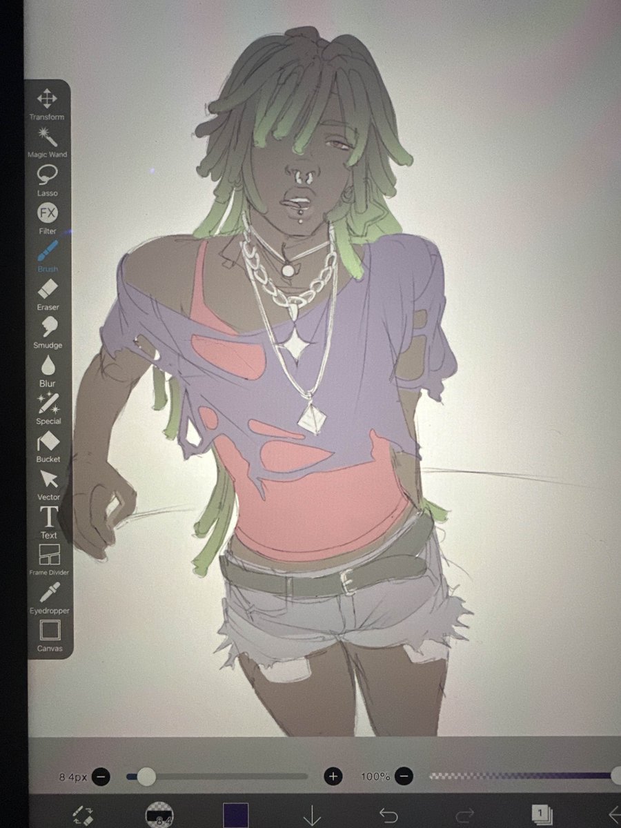 barachiel_o's tweet image. she fan on my gan till im blackened
