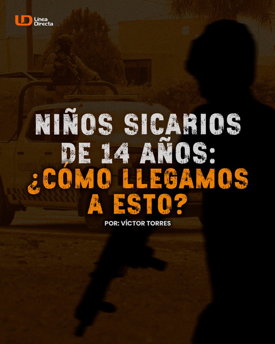 ↪️ Hace unos días, un operativo en Culiacán volvió a estremecer nuestras conciencias: entre los detenidos por delitos graves, incluyendo homicidio, había menores de edad. Uno de ellos apenas tiene 14 años.

Te invito a leer mi columna: ldportal.com/43HBD11