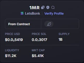 Marcrypto413's tweet image. #1MR TOTALLY TAXED THE CHARTS!
Growth: 55.19x — BOOM! 💥
✅ Token: You Owe Respect
⛓️ Chain: #Solana
📝 Call: $5.4k ➡️ $298k

👉 FOLLOW &amp;amp; JOIN MY VIP TG TO CATCH THE NEXT GOV-TIER PUMP BEFORE IT LAUNCHES!