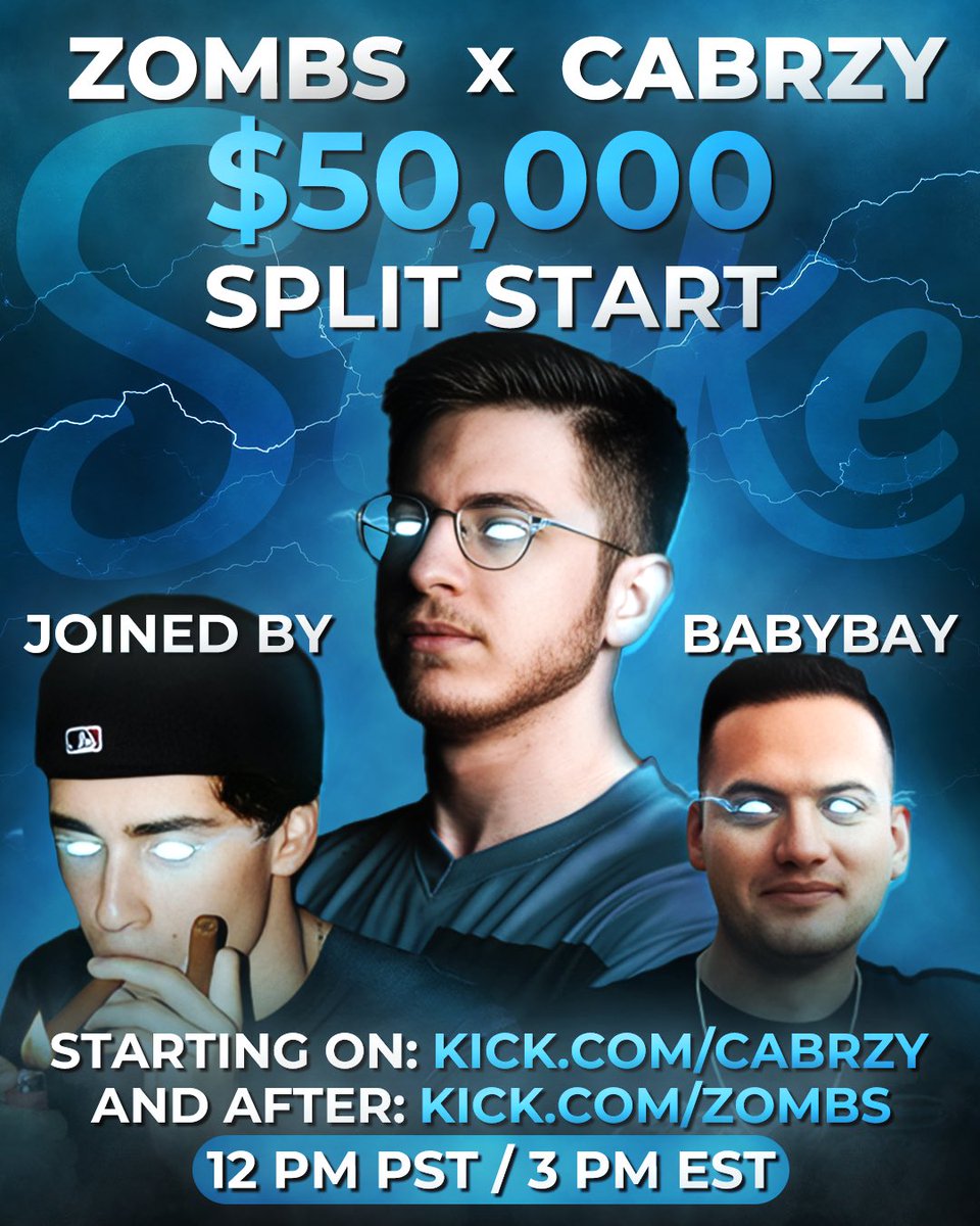 First kick stream going to be a banger. TOMORROW