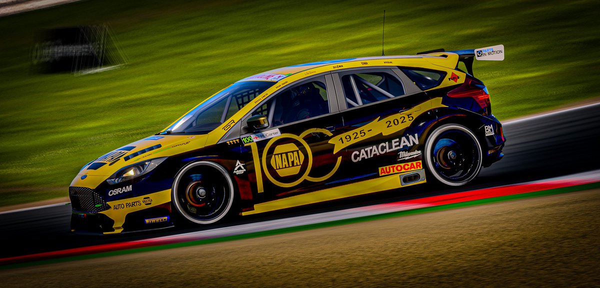 TsrRod's tweet image. Full replica of @ASuttonRacing 's @naparacinguk special 100 years of NAPA livery... 🫡🖤💛  by @mcholeboy59