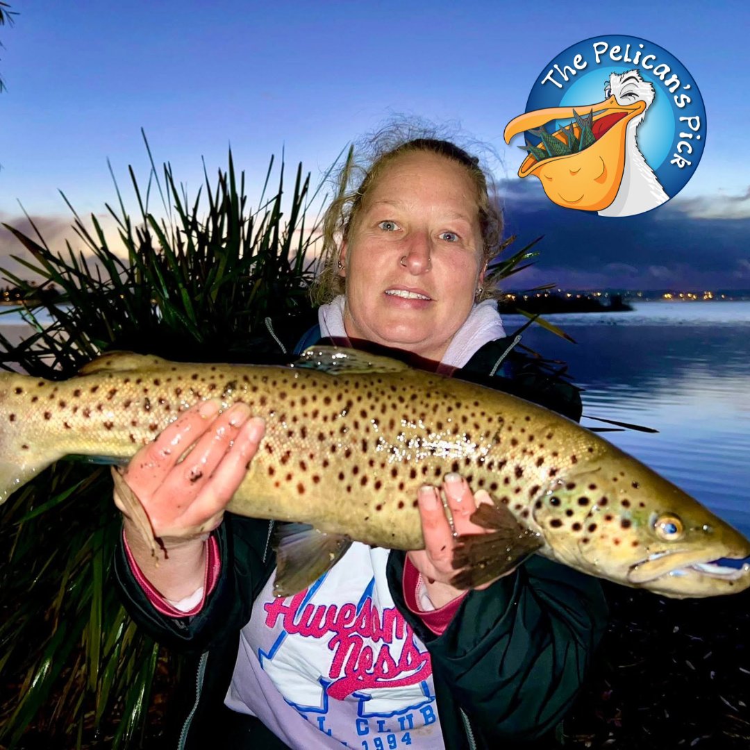 Donnie and Amanda braved the morning chill and made it a fishing session to remember at Lake Wendouree! They landed an impressive seven brown trout, including this beauty. Awesome effort, Donnie and Amanda!
Full report - vfa.vic.gov.au/pelicanspick