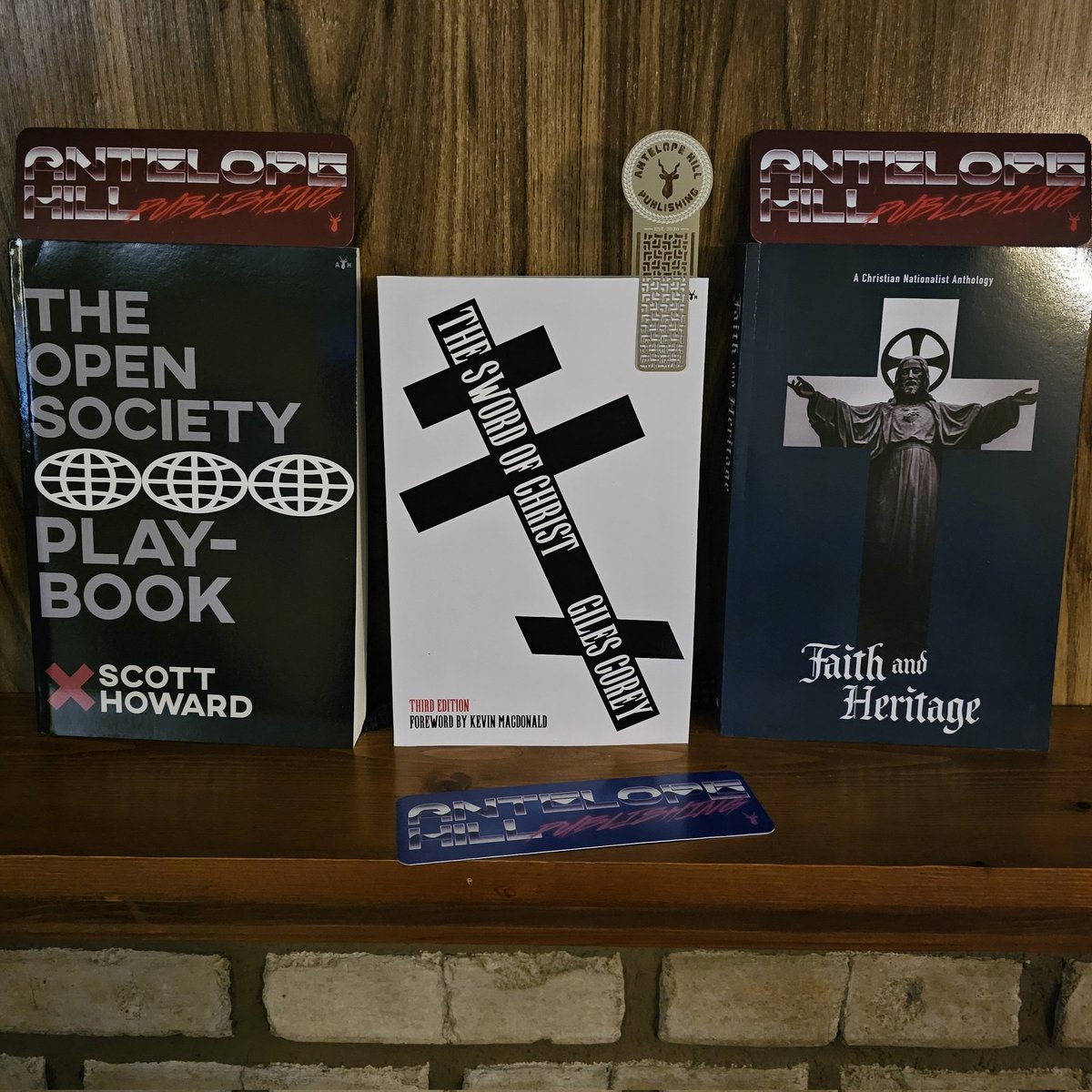 Mainstream Dissident (@maindissident) on Twitter photo <a href="/AntelopeHill/">Antelope Hill Publishing</a> <a href="/RyanMcCubbinTX/">Ryan McCubbin</a> Three great purchases from <a href="/AntelopeHill/">Antelope Hill Publishing</a>
Check out those bookmarks! <a href="/AntelopeHill/">Antelope Hill Publishing</a> <a href="/RyanMcCubbinTX/">Ryan McCubbin</a> Three great purchases from <a href="/AntelopeHill/">Antelope Hill Publishing</a>
Check out those bookmarks!