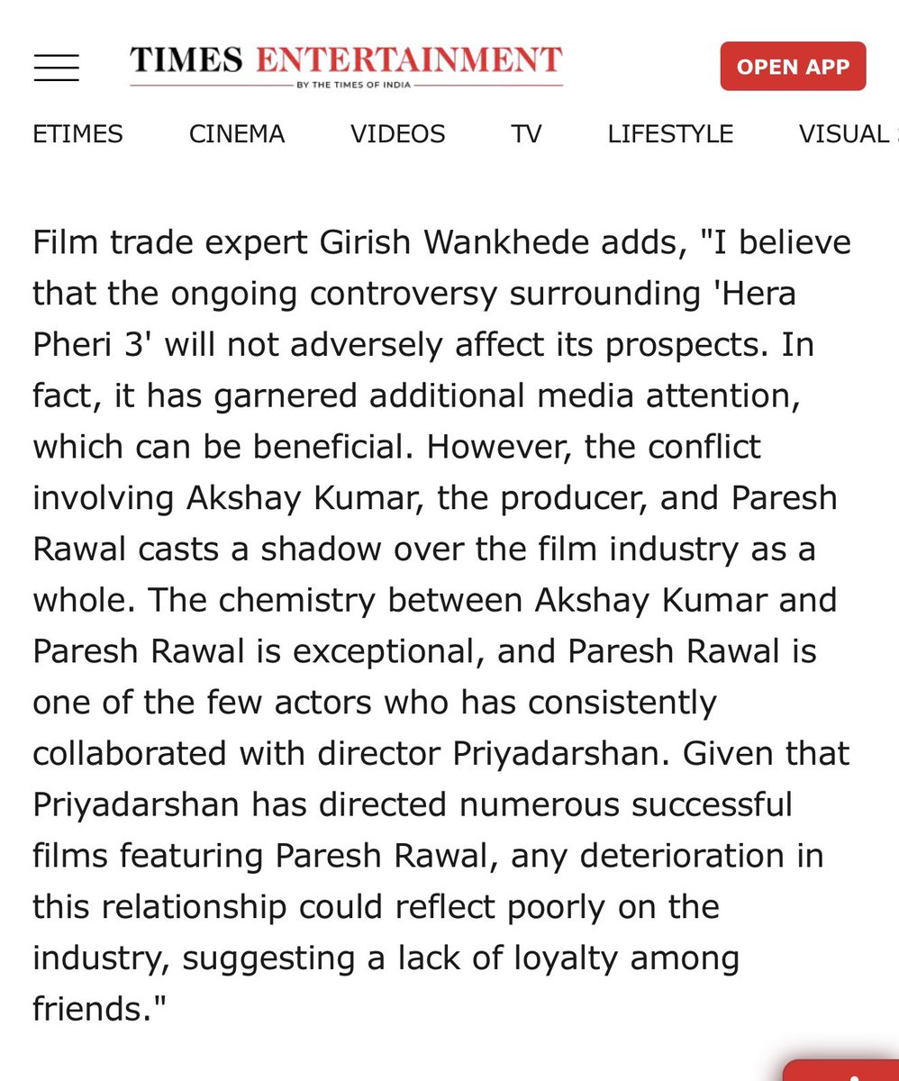 Girish Wankhede (@girishwankhede) on Twitter photo #HeraPheri3 Dispute!
<a href="/akshaykumar/">Akshay Kumar</a> <a href="/SirPareshRawal/">Paresh Rawal</a> <a href="/RameshTaurani/">Ramesh Taurani</a> timesofindia.indiatimes.com/entertainment/… #HeraPheri3 Dispute!
<a href="/akshaykumar/">Akshay Kumar</a> <a href="/SirPareshRawal/">Paresh Rawal</a> <a href="/RameshTaurani/">Ramesh Taurani</a> timesofindia.indiatimes.com/entertainment/…