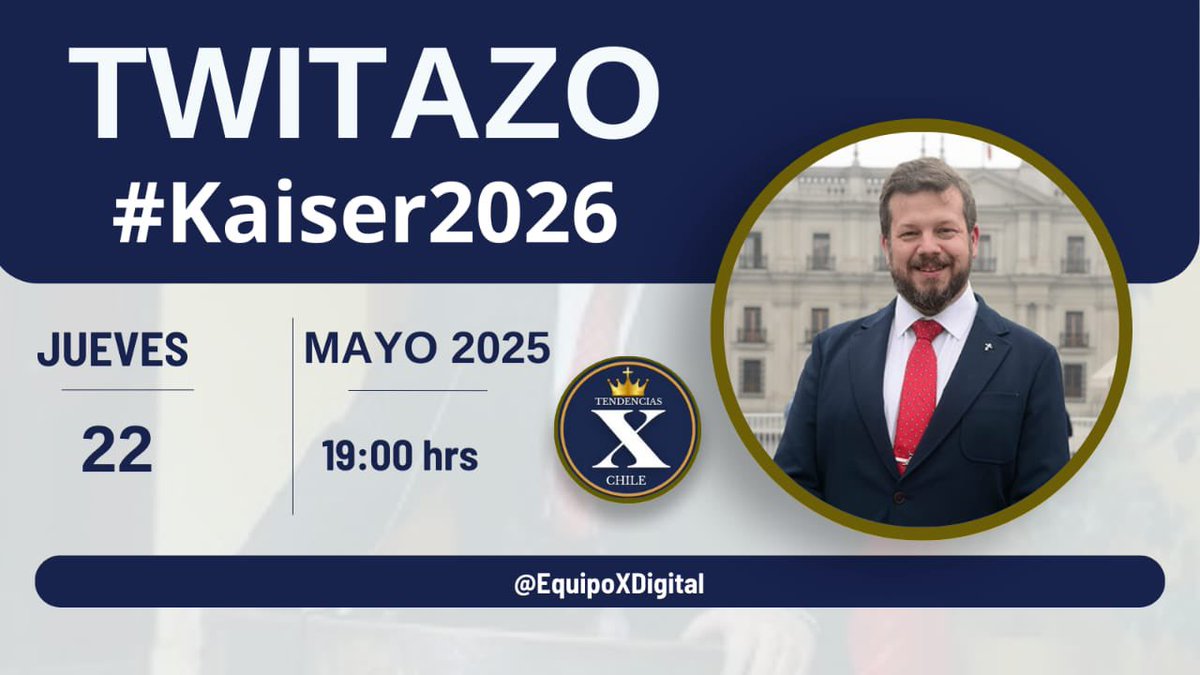 David Gaete Meza 📈✝️ (@davidgaetemeza) on Twitter photo Johannes Kaiser es la solución y no hay más, salvemos Chile!
#Kaiser2026
<a href="/TERE_LAprofe73/">PROFETERE</a>
<a href="/ElyJK2026/">@ely2026⭐️</a>
<a href="/piratadel22/">Jackie ⭐️</a>
@marina42264965
<a href="/El_Exorcista_/">EXORCISTA DE ZURDOS 🇨🇱</a>
<a href="/Partido_NL/">Partido Nacional Libertario</a>
<a href="/MarcosClarkG/">Marcos P. Clark Gavilán #PymesSeLevantan</a>
<a href="/MLRepublicana/">Libertad Republicana</a>
<a href="/elmomionews/">El Momio.</a>
<a href="/Jou_Kaiser/">Johannes Kaiser. Diputado por el distrito 10</a>
<a href="/vanessakaiser22/">Vanessa Kaiser Barents</a>
<a href="/AXELKAISER/">AXEL KAISER</a>
#KaiserNoSeBaja Johannes Kaiser es la solución y no hay más, salvemos Chile!
#Kaiser2026
<a href="/TERE_LAprofe73/">PROFETERE</a>
<a href="/ElyJK2026/">@ely2026⭐️</a>
<a href="/piratadel22/">Jackie ⭐️</a>
@marina42264965
<a href="/El_Exorcista_/">EXORCISTA DE ZURDOS 🇨🇱</a>
<a href="/Partido_NL/">Partido Nacional Libertario</a>
<a href="/MarcosClarkG/">Marcos P. Clark Gavilán #PymesSeLevantan</a>
<a href="/MLRepublicana/">Libertad Republicana</a>
<a href="/elmomionews/">El Momio.</a>
<a href="/Jou_Kaiser/">Johannes Kaiser. Diputado por el distrito 10</a>
<a href="/vanessakaiser22/">Vanessa Kaiser Barents</a>
<a href="/AXELKAISER/">AXEL KAISER</a>
#KaiserNoSeBaja