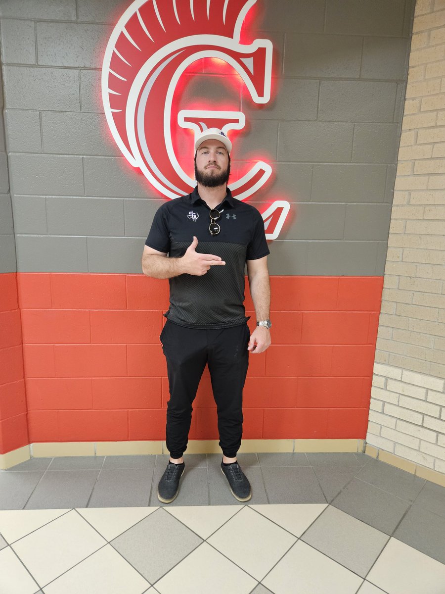 Cypress Lakes FB (@cylakes_fb) on Twitter photo We want to thank <a href="/Coach_RogersSFA/">Cameron Rogers</a> and <a href="/SFA_Football/">Lumberjack Football</a> for coming out to check on some Spartans! <a href="/lakes_athletics/">Cypress Lakes Athletics</a> #WAWG We want to thank <a href="/Coach_RogersSFA/">Cameron Rogers</a> and <a href="/SFA_Football/">Lumberjack Football</a> for coming out to check on some Spartans! <a href="/lakes_athletics/">Cypress Lakes Athletics</a> #WAWG