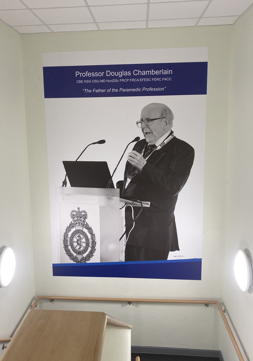 Sad to hear of the passing of Professor Douglas Chamberlain. A true pioneer whose vision has undoubtedly influenced and saved many lives, and will continue to do so. RIP.