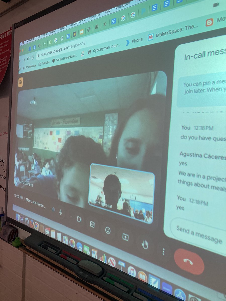 tegesdal's tweet image. @missagus83 thank you, your students and teachers for connecting with us. We learned about Argentina! #makingconnection